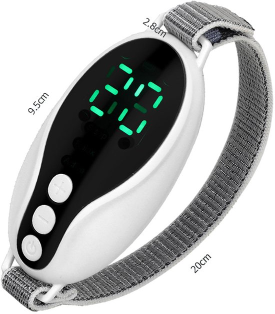 Het nieuwe draagbare slaaphulpmiddel heeft drie standen om slapeloosheid en angst te verlichten en u te helpen slapen.