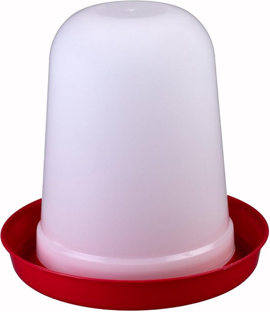 Enjoying Verwarmde voerbak voor huisdieren, automatische watervulling, intelligente temperatuur-/vulniveaucontrole, automatische waterdispenser voor honden, katten, kippen, konijnen, 2 liter