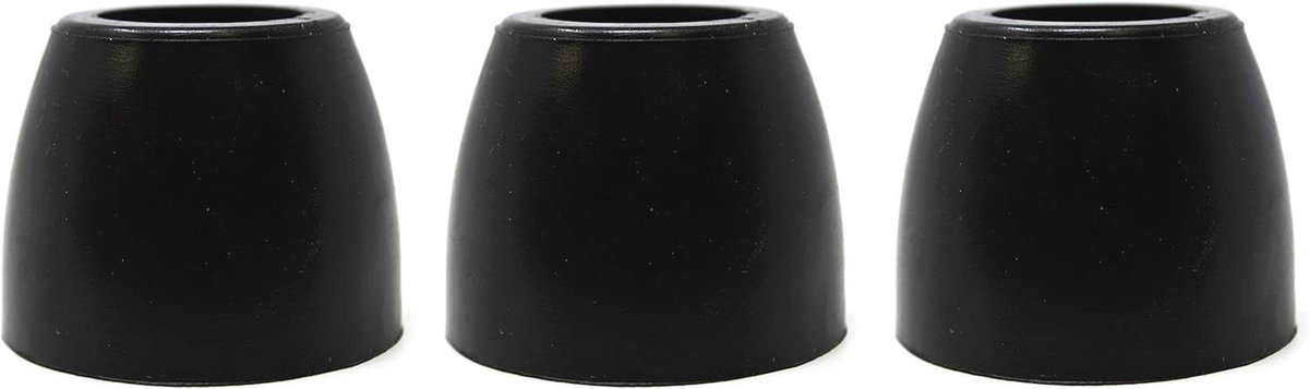 3-Pack Vervangingen voor Helling Deur Rubber Bumper Stop Cone - 2 inch Hoog