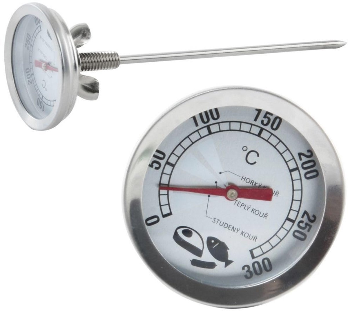 Rookthermometer voor Rookoven - Perfect voor Vlees en Vis