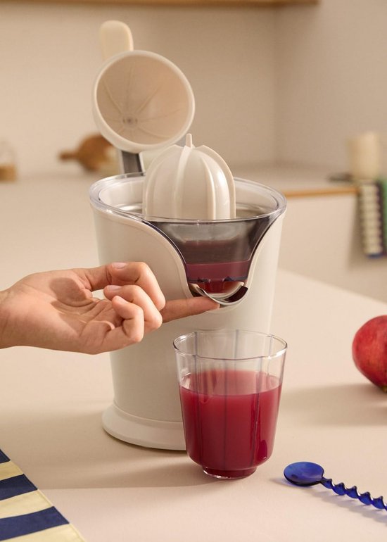 Elektrische Citruspers met Hendel - Spatvrij, 250 ml Sapreservoir & Vaatwasmachinebestendig — afbeelding 3