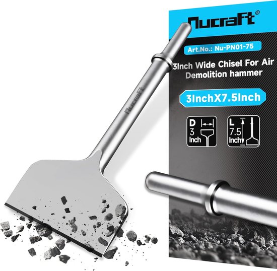 Firecore 10,2 cm brede luchtbeitel bit, 0,401 inch schacht