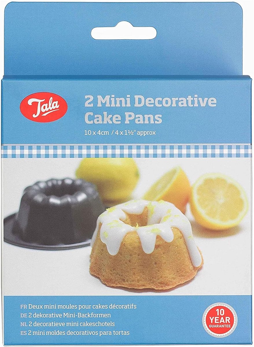 Mini Spiraal Cakevorm 14cm - Antiaanbak Bakvorm voor Taart en Gebak