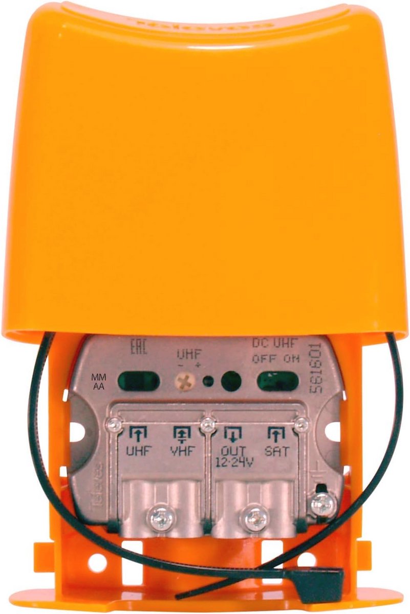 Antenne Set met Versterker 24 dB en Kabelrol