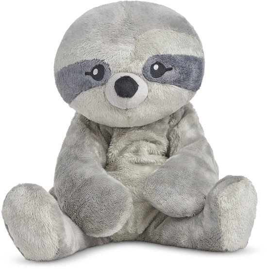 HUGIMALS Sam Gewogen Pluche Stress Relief Volwassenen HUGIMALS Sam De Luiaard – 2 Kg Gewogen Knuffel Voor Volwassenen En Kinderen, Ideaal Voor Stressverlichting Enchantimals Luiaard