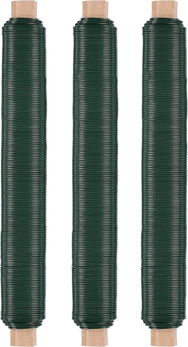 Bloemendraad set - 3 stuks - Ø 0,65 mm - Ideaal voor knutselen en decoratie