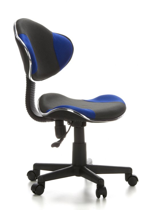 hjh office Kiddy GTI-2- Bureaustoel - Kinder - Grijs / blauw