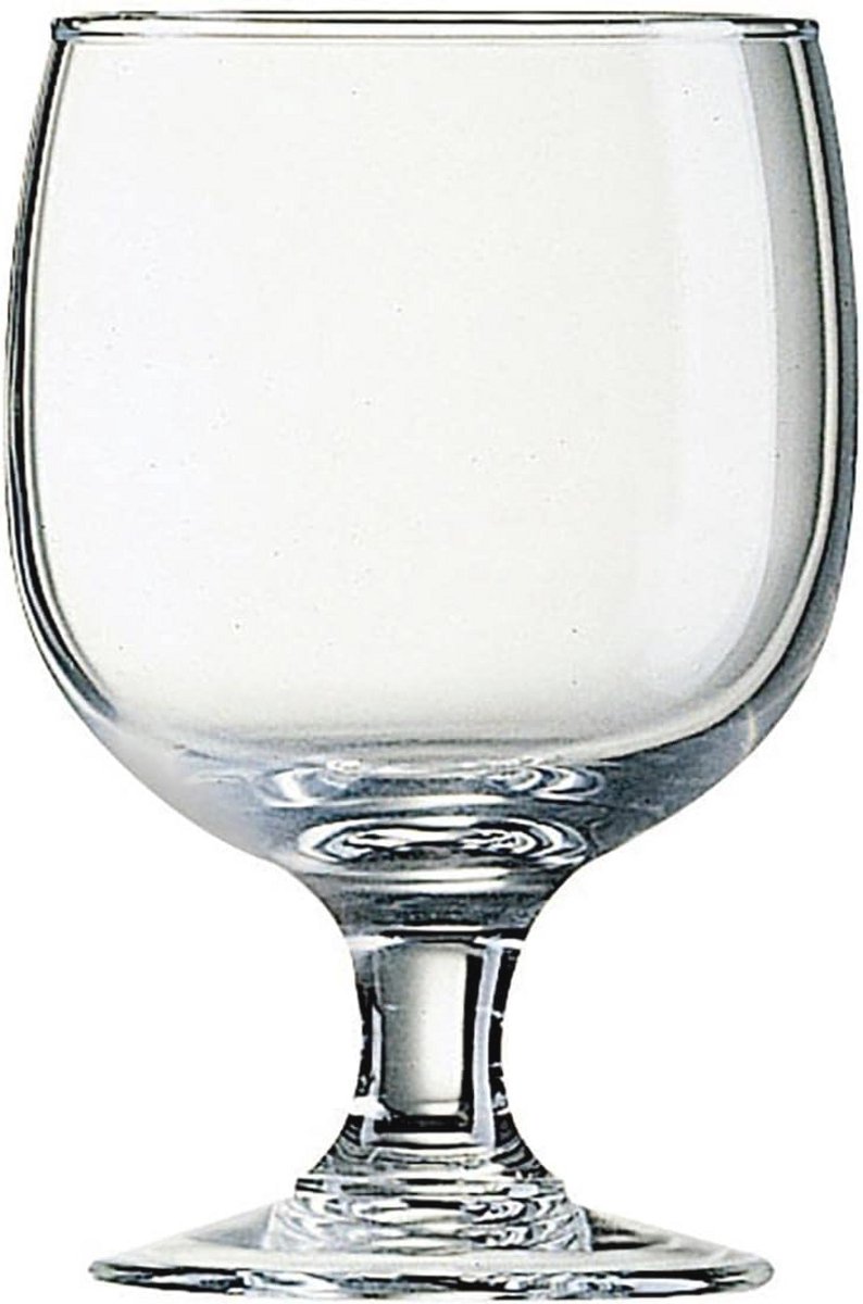 Transparante drinkglazen set van 12 - 190 ml waterglas of sapglas