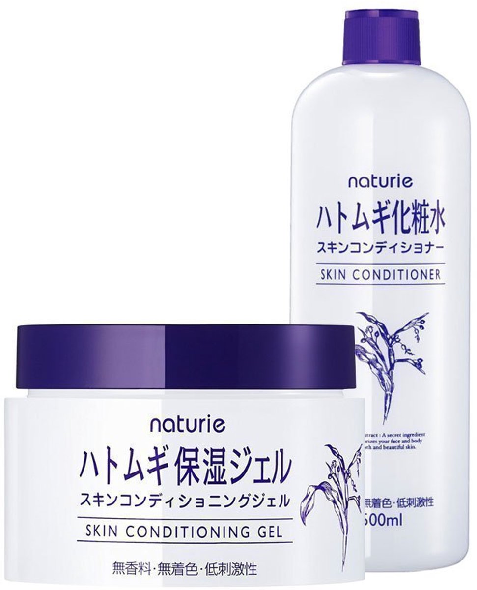 Naturie - Hatomugi Skin Conditioner & Gel Special Set - 2 Delig