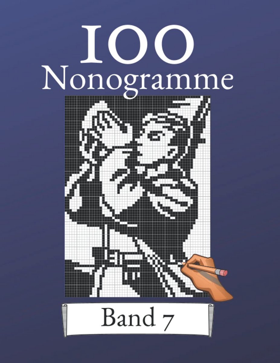 100 Nonogrammen Puzzels: Logische Raster Puzzels voor Volwassenen en Kinderen