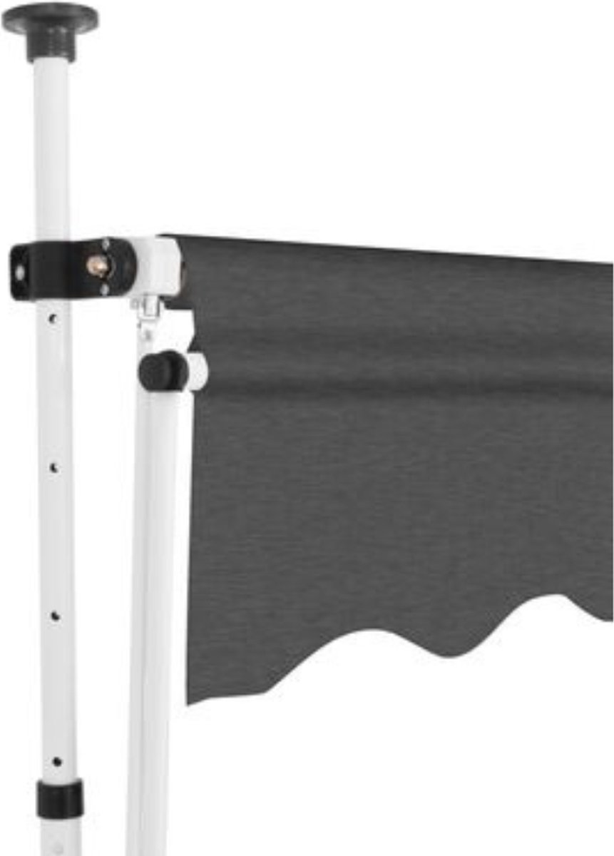 Klem Luifel Zonnescherm 300cm X 150cm Balkon Luifel Zonneluifel klem-luifel-zonnescherm-300cm-x-150cm-balkon-luifel-zonneluifel