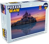 Puzzel Kasteel - Horizon - Frankrijk - Legpuzzel - Puzzel 1000 stukjes volwassenen