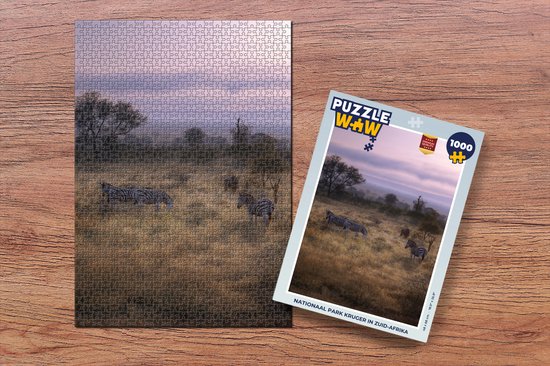 Puzzle Parc National Kruger en Afrique du Afrique - Puzzle - Puzzle 1000 pièces adultes