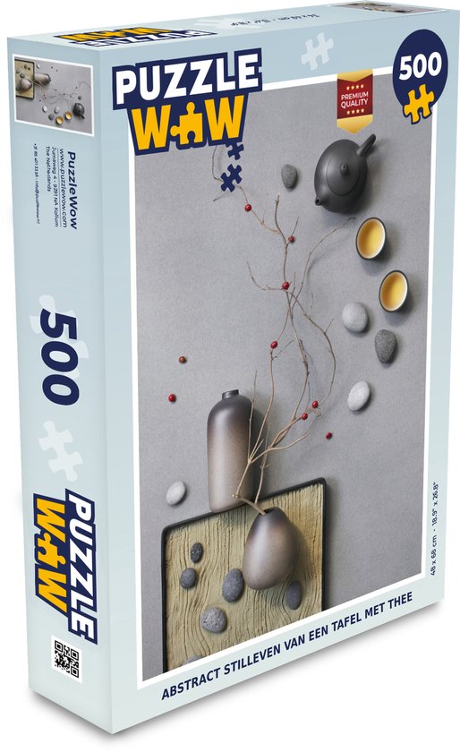 Puzzle Nature morte - Intérieur - Thee - Puzzle - Puzzle 500 pièces