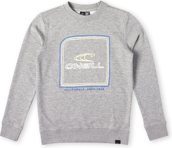 O'Neill Sweatshirts Boys CUBE CREW Grijs 176 - Grijs 60% Cotton, 40% Recycled Polyester