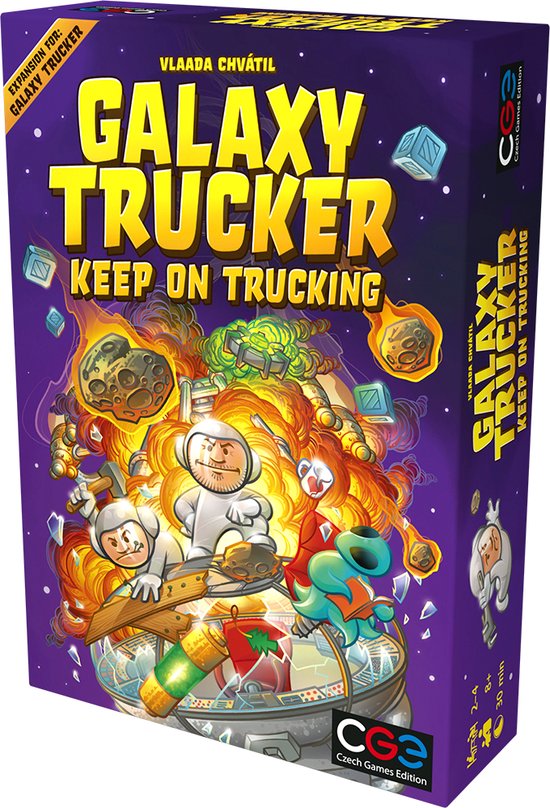 Boek: Galaxy Trucker: Keep on Trucking, geschreven door Czech Games Edition