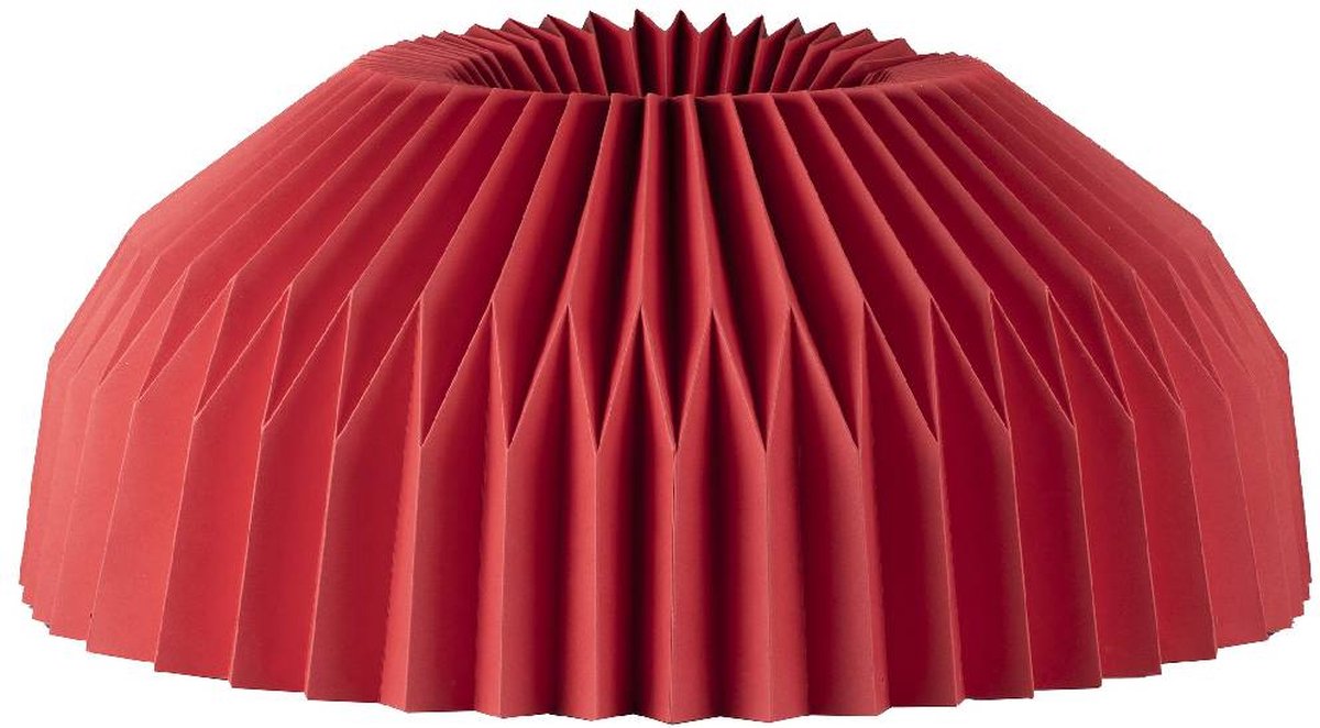 Rood/witte zigzag kerstboomrok met vilten rand 90 cm