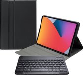 Mobilize Detachable Bluetooth Keyboard Tablethoes geschikt voor Apple iPad Pro 10.5 (2017) Hoes AZERTY Bluetooth Toetsenbord Bookcase - Zwart