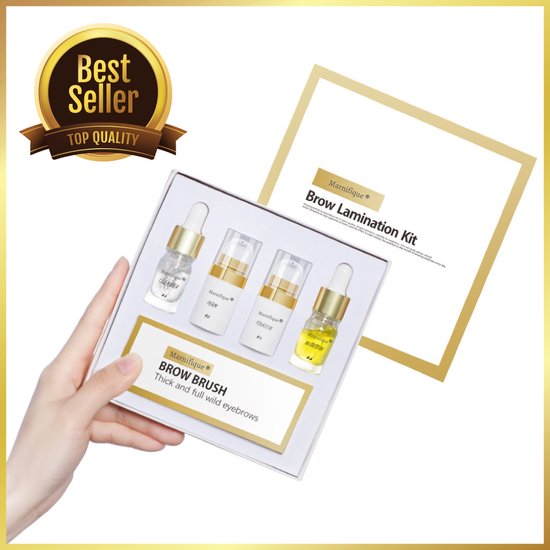 Marnifique® Professional Gold Brow lamination Starterkit Eyebrow lamination