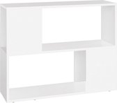 vidaXL TV 80x24x63 cm Aggloméré Blanc