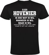 Hovenier grappig Heren T-shirt | tuinman | tuinieren | Cadeau | shirt