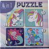 foto van 4 in 1 Puzzel Eenhoorns