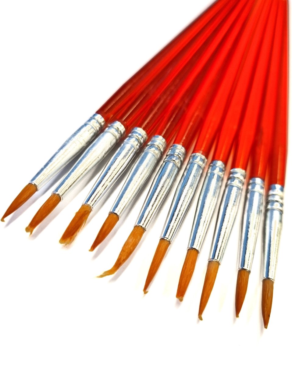 PXP 6 penselen Round profigrime | Coppens Warenhuis