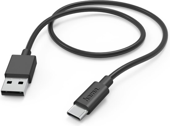 Câble USB 2.0 Hama 1,80m Plaqué Or Double Blindé - Blanc, Neuf Sous Emballage