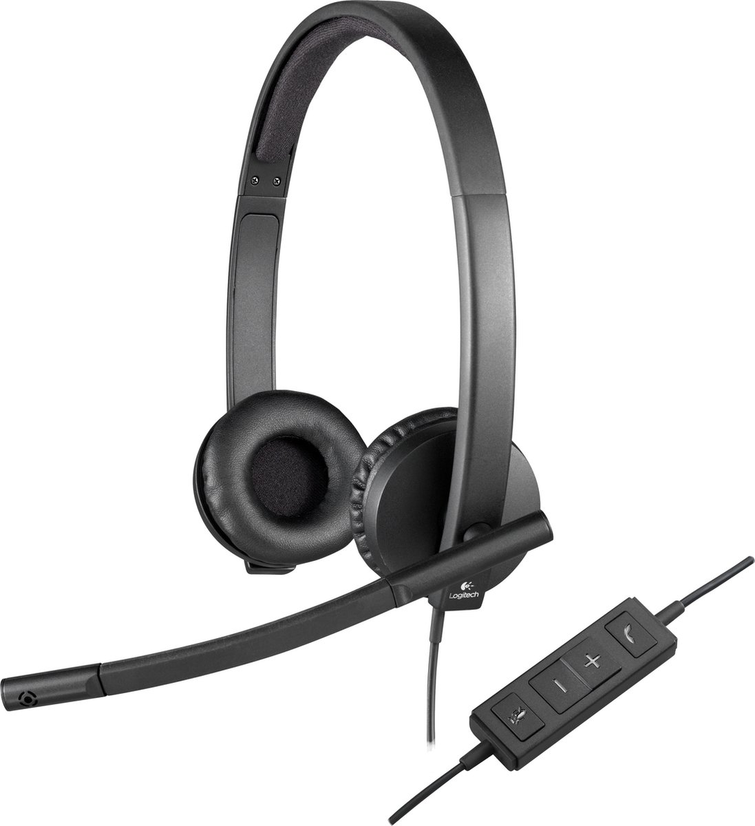 Logitech H570e Stereo USB-A Office Headset