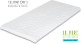 Ellington's Mattress 160x210 Cold Foam Topper Soft - Surmatelas - Extra épais 8cm - Respirant - Régulateur d'humidité - Résilient