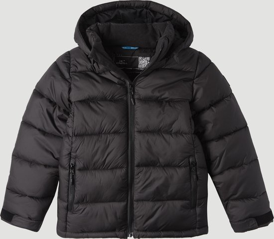 O'Neill Jas Boys ORIGINAL F/Z PUFFER JACKET Black Out - B Sportjas 116 - Black Out - B 55% Polyester, 45% Gerecycled Polyester