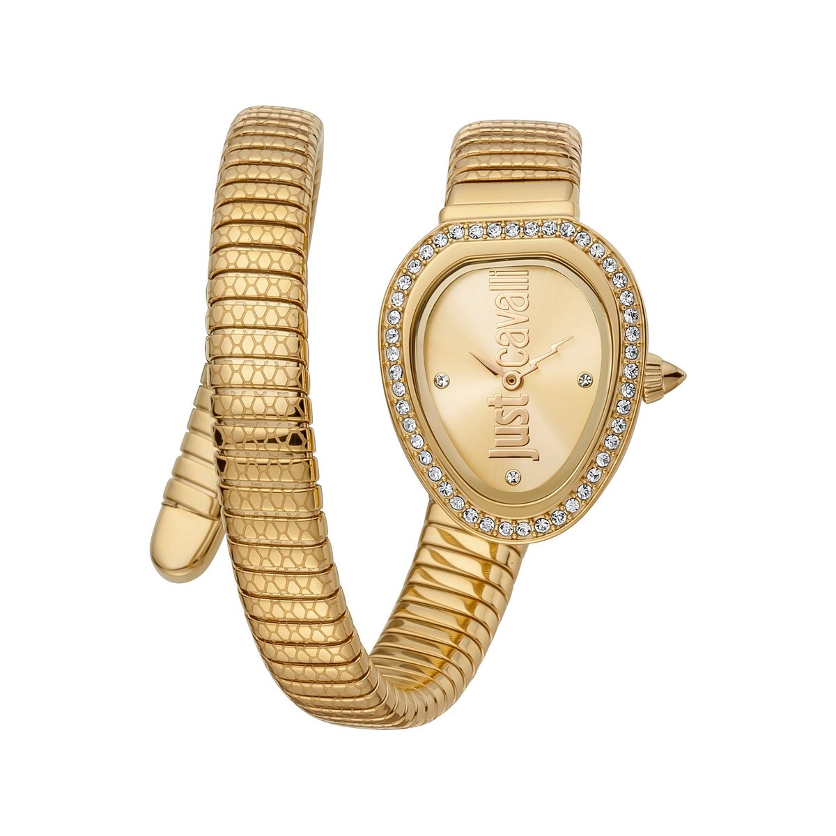 Just Cavalli Damen-Uhren Analog Quarz One Size Gold 32019797