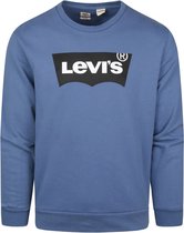 Nylon Gietvorm ontwerper Levi's - Original Graphic Sweater Blauw - Maat XL - Modern-fit | bol.com