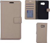LuxeBass Telefoon Wallet Bookcase voor Samsung Galaxy S6-Portemonnee telefoonhoesje voor Bankpassen-Kunstleer-Siliconen Houder-Magnetische sluiten- Goud - telefoonhoes - gsm hoes - telefoonhoesjes - telefoonhoes - gsm hoes - gsm hoesjes