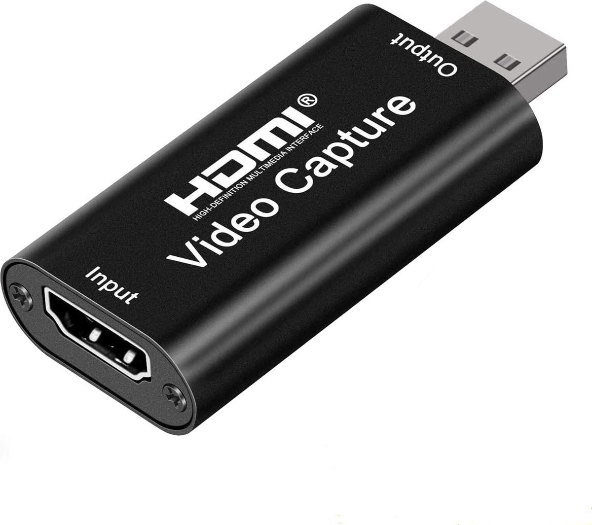 HDMI Capture Card, HD 1080P HDMI USB Version, Capture Card for Live Stream, Game Recording, Video Conferencing, for DSLR Camcorder Phones Consoles
