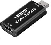 Carte d'Acquisition HDMI , HD 1080P HDMI Version USB, Carte de Capture Pour la Diffusion en Direct, Enregistrement Jeux, Vidéoconférence, pour Caméscope DSLR Phones PS3 PS4 Xbox One Nintendo Switch