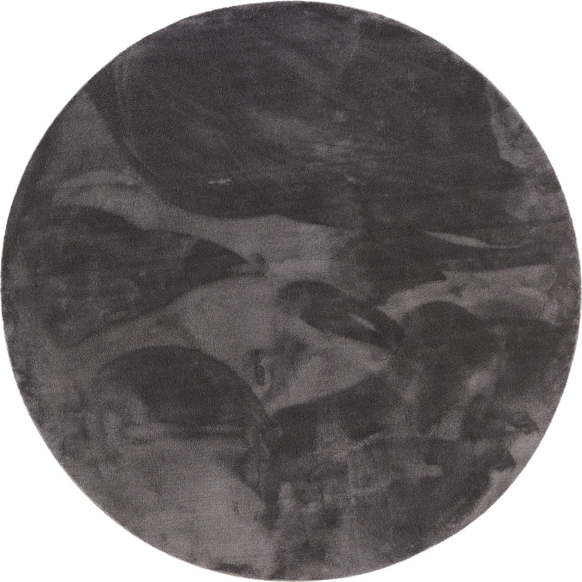 Pergamon Luxus Super Soft Feel Vloerkleed Pearl rond