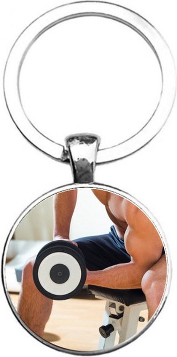 Sleutelhanger Glas - Trainen