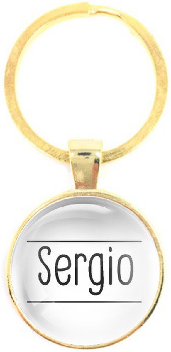 Sleutelhanger Glas - Sergio