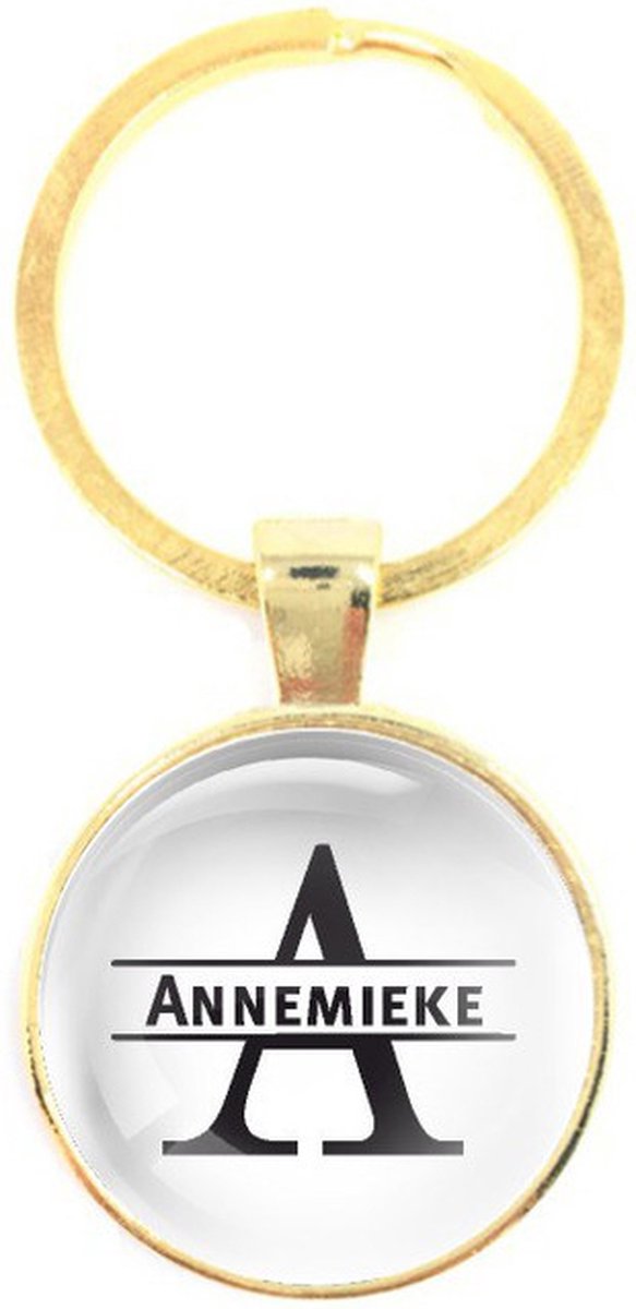 Sleutelhanger Glas - Annemieke