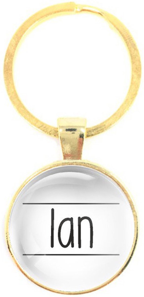 Sleutelhanger Glas - Ian