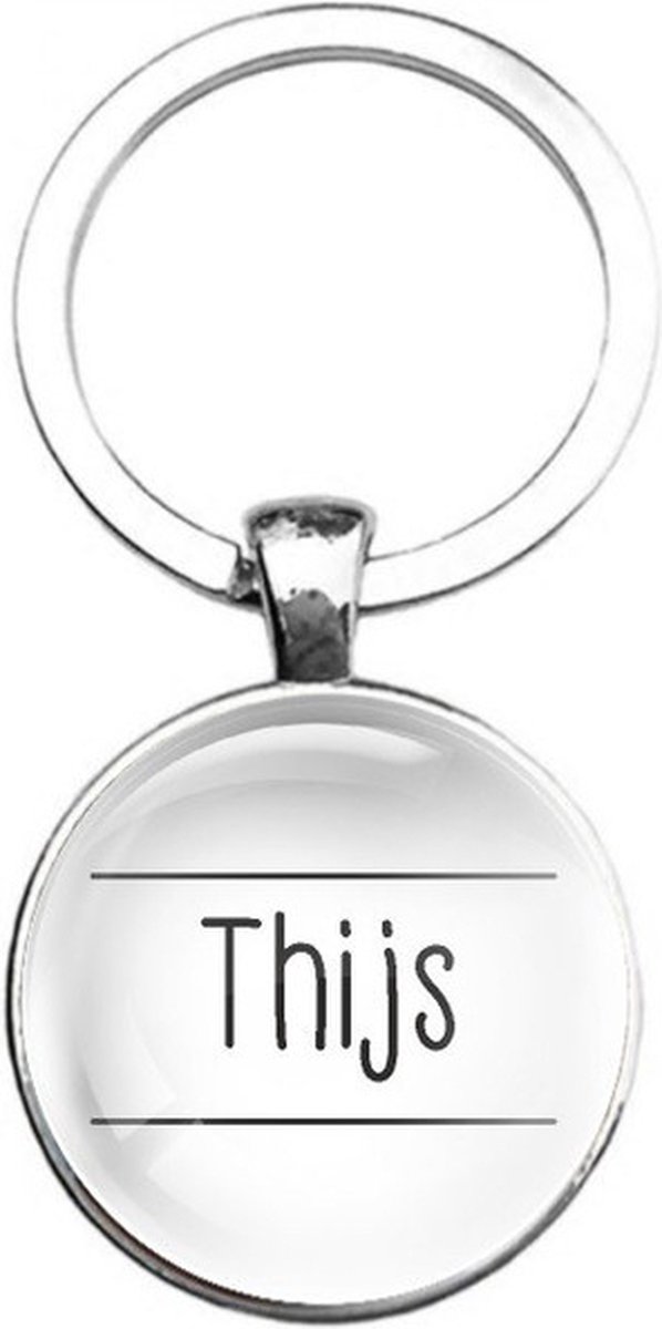 Sleutelhanger Glas - Thijs