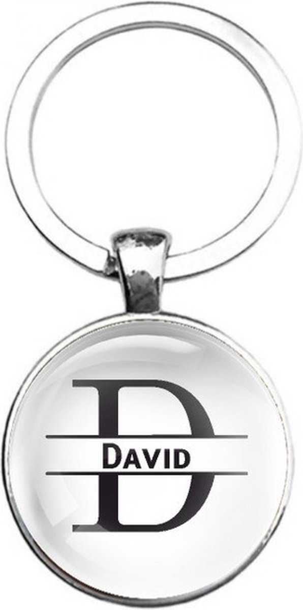 Sleutelhanger Glas - David