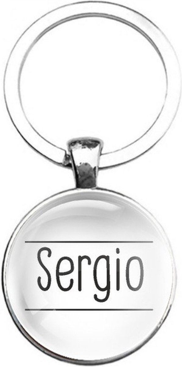 Sleutelhanger Glas - Sergio
