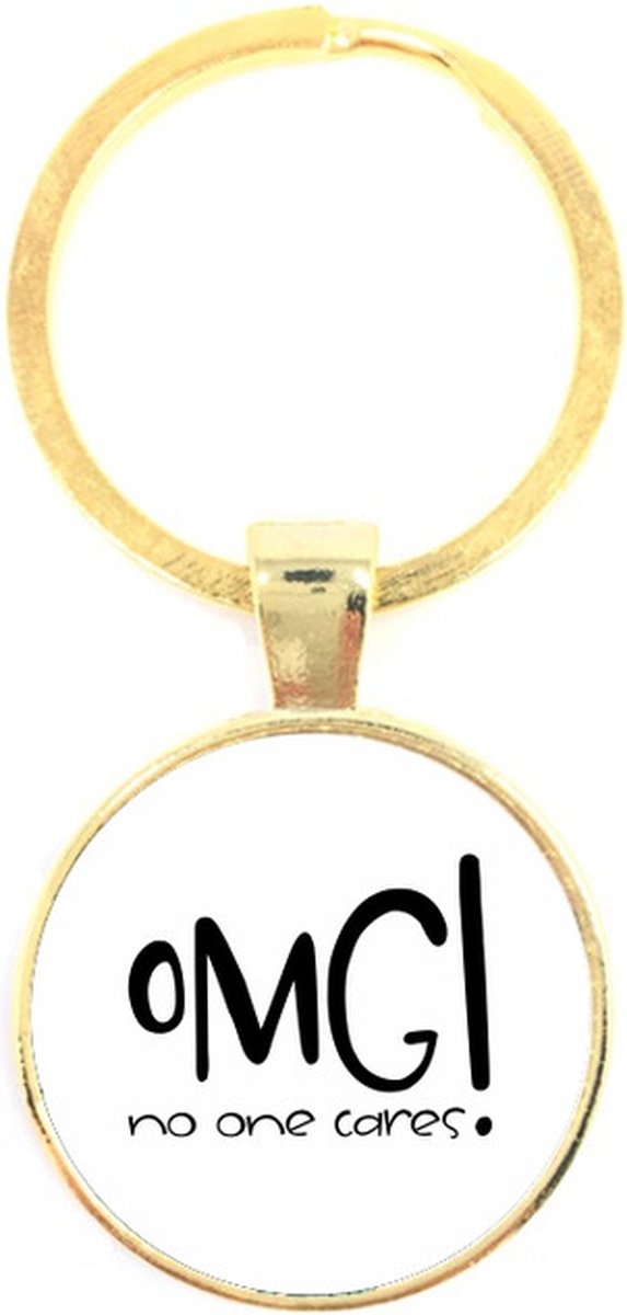Sleutelhanger Glas - OMG