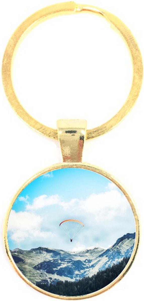 Sleutelhanger Glas - Parachute