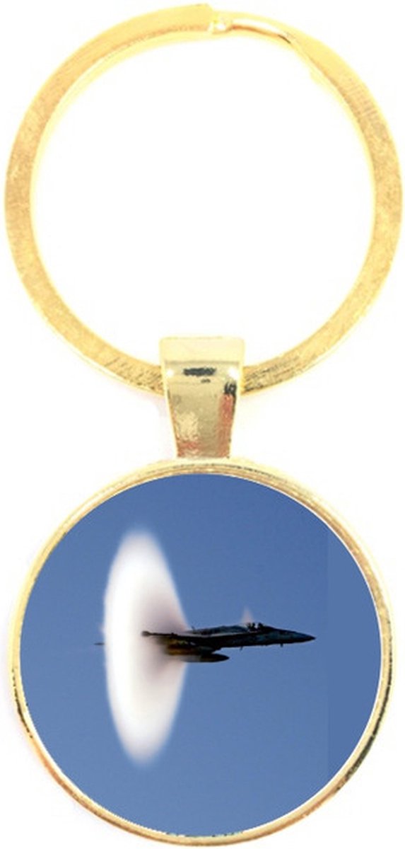 Sleutelhanger Glas - Straaljager