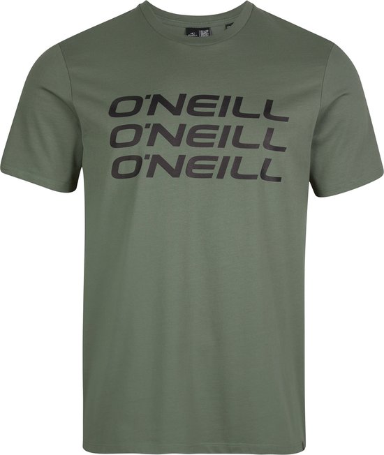 O'Neill T-Shirt Men Triple Stack Ss T-Shirt Agave Green T-shirt Xl - Agave Green 100% Eco-Katoen