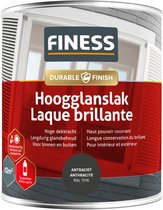 Finess Hoogglanslak - antraciet grijs (RAL 7016) - 750 ml