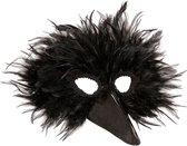 Masque de Ressorts drôle Vogel, Zwart | Déguisements | Déguisements